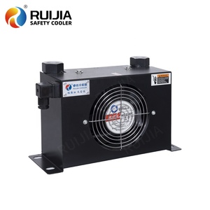 Échangeur <span class=keywords><strong>de</strong></span> chaleur <span class=keywords><strong>à</strong></span> ailettes en aluminium OEM, commande minimum d'une pièce, réservoir d'huile hydraulique avec couvercle, kit <span class=keywords><strong>de</strong></span> refroidisseur d'huile avec ventilateur 12V - Product Image 3