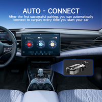 Maustor inalámbrico Carplay AI Box Android Auto USB tapy-c Dongle con cable a CarPlay Smart Box adaptador para coches originales de cable carplay
