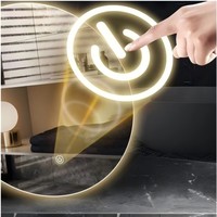 Basse tension 12V capteur interrupteur 2835 double température de couleur Led bande salle de bain miroir cadre lumière maquillage miroir bande lumière