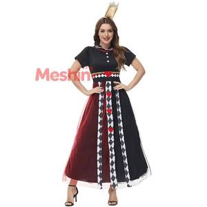 Costume de cosplay MS pour Halloween, costume de reine du poker pour jeu de rôle féerique, pour femmes adultes - Product Image 1