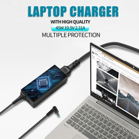 Chargeur d'Ordinateur Portable Universel 45W 19.5V 2.31A 4.5*3.0MM, Adaptateur d'Alimentation pour HP