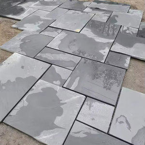 Tự nhiên <span class=keywords><strong>Slate</strong></span> gạch lát sàn lớn grey chia hiện đại thân thiện với môi bền ngoài trời đường lái xe Patio lát đá cho nhà bếp phòng tắm - Product Image 5