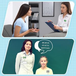 Portacredenciales Retráctil con Diseño de Salud <span class=keywords><strong>Mental</strong></span> para Enfermeras, Médicos, Psicólogos y Asistentes Médicos - Regalo Divertido - Product Image 6