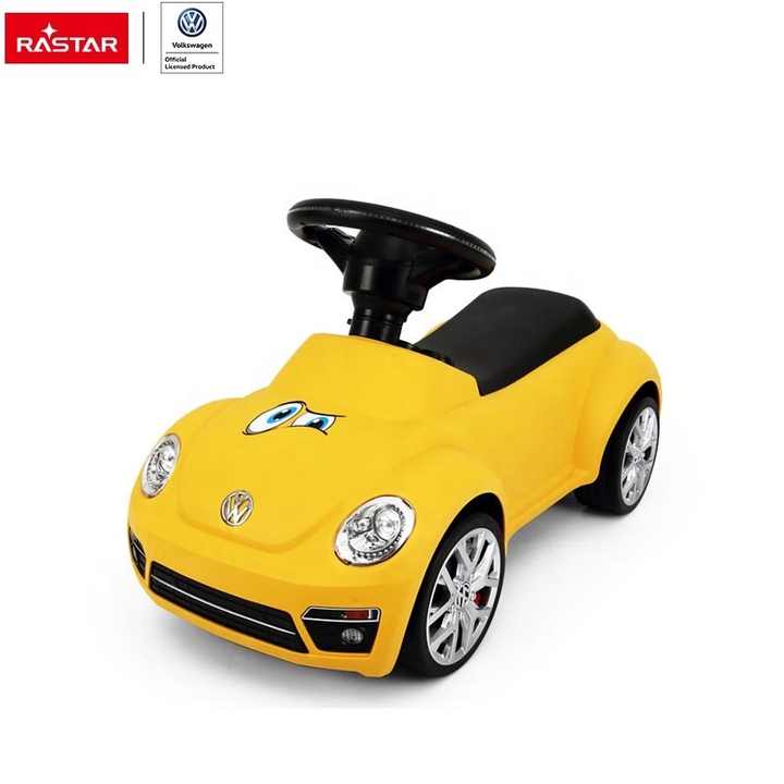 RASTAR フォルクスワーゲンビートル キッズ ライドオンカー ピンク