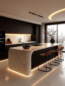 Soluciones de Cocina Personalizadas, Gabinetes de Cocina Modernos Apilados, Diseño Personalizado para el Hogar y Apartamentos, Gabinetes a Medida - Product Image 2