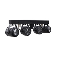 Équipement Disco Dj Portable professionnel, 17 couleurs, 60W RGBW, éclairage de scène, avec support