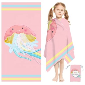 Toallas de <span class=keywords><strong>playa</strong></span> ligeras de microfibra para niños y bolsa Toallas de viaje de secado rápido <span class=keywords><strong>sin</strong></span> <span class=keywords><strong>arena</strong></span> para niños y niñas con patrones lindos - Product Image 3