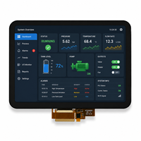 Pantalla LCD TFT de 7 Pulgadas con Interfaz MIPI, Resolución 1024x600, Modelo JD9165, Estructura Compacta, para Instrumentos Portátiles, con Servicio OEM/ODM