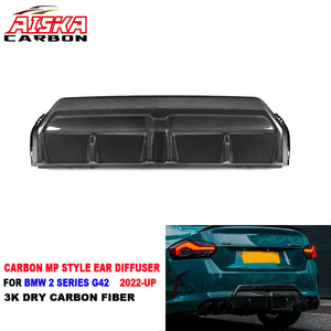 AISKA - Difusor Trasero de Fibra de Carbono Pre-Preg Estilo MP para <span class=keywords><strong>BMW</strong></span> G42 M240i Coupé <span class=keywords><strong>220i</strong></span> 225i 230i <span class=keywords><strong>2022</strong></span>+ - Product Image 1