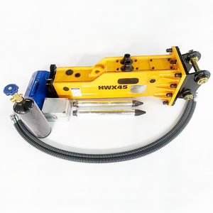 Klein Formaat <span class=keywords><strong>Mini</strong></span> Graafmachine Rock Breaker Hwx45 Hydraulische Hamer Te Koop - Product Image 3