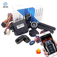 Offres Spéciales de contrôle universel de téléphone portable voiture démarrage à distance une clé démarrage modification système d'entrée sans clé