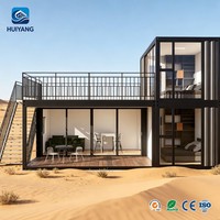 Bureau conteneur modulaire personnalisable à assemblage rapide, certifié CE/BV, résistant aux intempéries