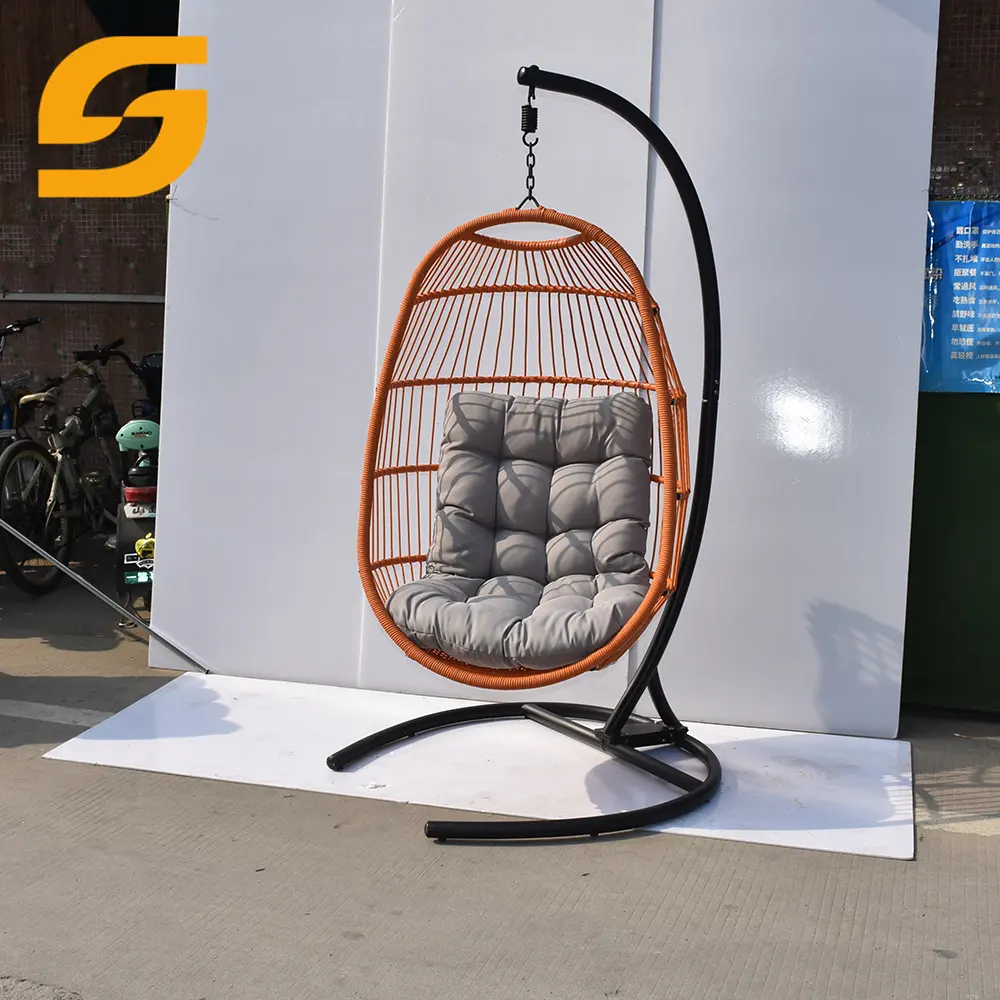 Sunlink Groothandel Prijs Tuin Outdoor Patio Waterdichte Kussen Swing Ei Opknoping Stoel