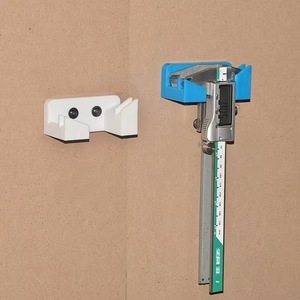 Wall Mounted Caliper Holder Double Rack Punch Free Storage Organizer For Workshop Garage Tool Organization - Product Image 1