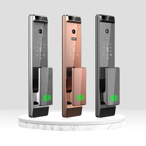 Tuya Smart Lock nouveau modèle numérique empreinte digitale mot de passe carte clé déverrouiller WiFi connectivité reconnaissance faciale sonnette pour Smart - Product Image 5