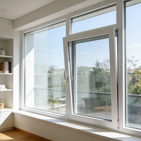 Ventanas Aislantes de Doble Vidrio Resistentes a Huracanes para Uso Comercial y Residencial Kalaishi, Sistema de Apertura Interior