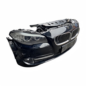 BMW 5 시리즈 F10 F18 맞춤형 높은 표준 내구성 바디 키트 용 오래된 528Li 530Li 용 탄소 섬유 앞 범퍼 어셈블리 사용 - Product Image 4