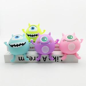 Hot Selling TPR One-eye Monsters Shape Super Soft Slow <b>Rebound</b> Squeeze Stress Relief Squishy Toy for Kids Boys and Girls - Product Image 5