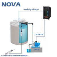 Capteur de niveau de liquide submersible NOVA, transmetteur de pression pour réservoir d'eau, transmetteur de niveau d'eau hydrostatique 4-20 mA