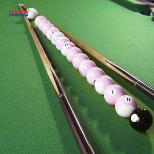 Bolas <span class=keywords><strong>de</strong></span> Billar <span class=keywords><strong>de</strong></span> Calidad Profesional - Juego <span class=keywords><strong>de</strong></span> 16 Bolas <span class=keywords><strong>de</strong></span> Billar <span class=keywords><strong>de</strong></span> 57,2 mm, Color Rosa y Blanco, para Competiciones Internacionales - Product Image 4