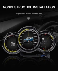 Neues Beliebtes Digitales LCD-Display <span class=keywords><strong>Auto</strong></span>-Armaturenbrett-Instrument Tachometer für BMW MINI 2014-2023 <span class=keywords><strong>Mickey</strong></span> <span class=keywords><strong>Mouse</strong></span> Upgrade - Product Image 6