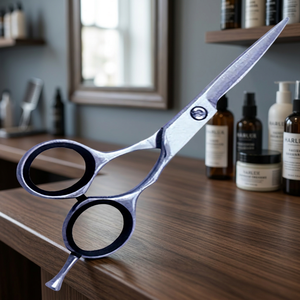 ASAP Professional - Juego de Tijeras de Peluquería de Acero Inoxidable Ajustables de 6 Pulgadas para Diestros, con Rosca, para Cortar y Entresacar Cabello, Belleza Sostenible - Product Image 2