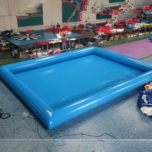 <span class=keywords><strong>Piscina</strong></span> Inflable Portátil <span class=keywords><strong>con</strong></span> Sellado Térmico |    <span class=keywords><strong>Piscina</strong></span> de Agua Poco Profunda para Juegos, Demostraciones y Aplicaciones Acuáticas Multiusos - Product Image 4