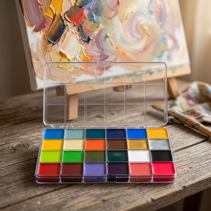 En Stock, Pintura Corporal y Facial para Niños, 24 Colores, Segura, Colores Personalizables, Envío Rápido - Product Image 1