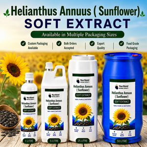 Extracto Suave de Girasol (Helianthus annuus) Premium, Ingrediente Botánico Natural para Formulaciones Alimentarias, Recetas de Repostería y Culinaria - Product Image 2
