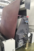 Menuiserie porte d'armoire chargeur automatique rabot à tambour à bois ponceuse à bande large grume ponçage machine à bois à double tête
