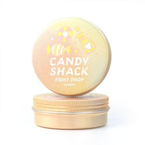 Pequeño Envase de Lata Vacío para Dulces, Envase de Aluminio de 60 ml (2 oz), Caja de Lata para Dulces, Contenedor para Gomitas - Product Image 2