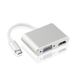 Adaptateur multiport Typec Hub Usb3.0 Hdmi Vga pour ordinateur portable - Product Image 4