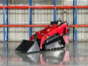 Spedizione gratuita più economico mini skid steer loader per la casa farm yard mini loader con CE/EPA rotativo cingolato per la vendita