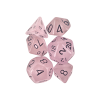 Ensemble de dés polyédriques miniatures en acrylique personnalisés 2021, 7 pièces, qui brillent dans le noir, pour jeux de rôle