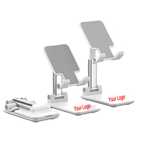 Support de téléphone portable pliable en plastique pour bureau, support portable en plastique rigide pour téléphone portable, idéal pour bureau, petit cadeau