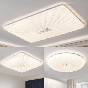 Nueva luz de <span class=keywords><strong>techo</strong></span> LED moderna para el hogar, oficina, lámparas de Ambiente de balcón simples para sala de estar, dormitorio principal, Control remoto - Product Image 4