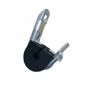 Outdoor Suspension Clamp J Hook 4KN ADSS Cable Clamps Use For Cable Adjustable Suspension Clamp And Hook Plastic J Type