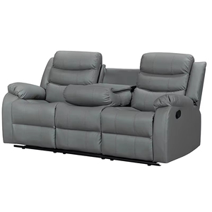 CY Offre Spéciale Nouveau Design Moderne <span class=keywords><strong>Villa</strong></span> Personnalisée Causeuse Rembourrée 1 2 3 Places Cuir Anji Fauteuil Inclinable Ensemble Canapé - Product Image 4