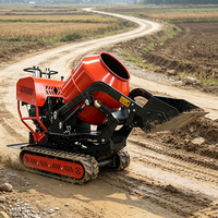 Camion malaxeur à béton 1,8 m³ diesel hydraulique pour la construction de fondations d'éoliennes, vente en gros d'usine OEM ODM