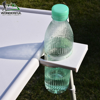 Table pliante portable et confortable pour ordinateur portable et repas, avec 6 réglages de hauteur et 3 réglages d'angle d'inclinaison