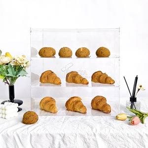 תצוגת אקריליק חתונה אקרילית מציגה 3 קופסאות תצוגה של עוגת גביע מזנון אקרילית - Product Image 6