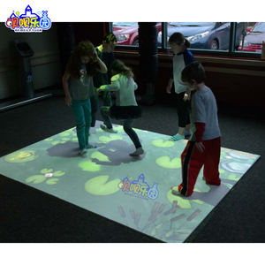 ODM OEM AR Technologie 3d 360 Expérience immersive Salle de projection Cartographie de sol Projection interactive de la Chine pour Naughty Castle - Product Image 5