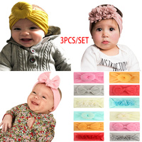Nouvelle combinaison d'accessoires pour cheveux pour enfants : bandeau et serre-tête en mousseline de soie motif papillon et donut