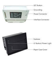 Brightek 80mm Mini Thermal Panel Printer WH-E19 untuk Timbangan