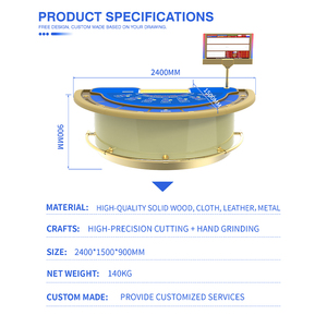 Mesas <span class=keywords><strong>de</strong></span> Póker Redondas Profesionales con Pantalla Táctil Personalizadas <span class=keywords><strong>de</strong></span> Alta Calidad para Casino, en Venta - Product Image 6