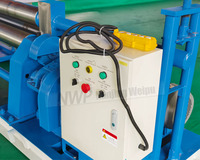 NOUVEAU Offres Spéciales Machine automatique à cintrer les plaques à trois rouleaux pour les moteurs en acier inoxydable et en acier au carbone Prix élevé