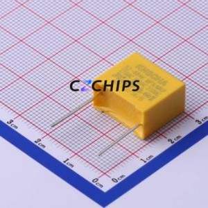 ตัวเก็บประจุความปลอดภัย MPX684K31D5KN15800 แบบ Through hole (THT), ระยะขา P=15 มม. 680nF 10% 275V/310V/305V X2 - Product Image 1