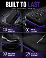 Estuche de viaje impermeable y seguro para congelador para plumas inyectoras de insulina de EVA personalizadas al por mayor con ranuras de espuma a medida y logotipo OEM ODM