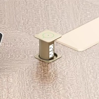 Table de conférence moderne en panneaux de bois Liyu Furniture pour hôtel, école, bureau à domicile - Convertible et extensible