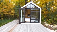 Maison préfabriquée moderne de style européen, structure en acier, style de conception chinoise, cabane de camping